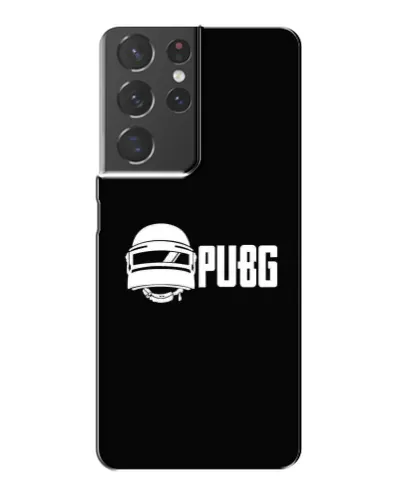 Чехол для Samsung Galaxy S21 Plus с картинкой «PUBG — классический лого»