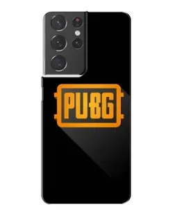 Чехол для Samsung Galaxy S21 Plus с картинкой «PUBG — рамка лого»