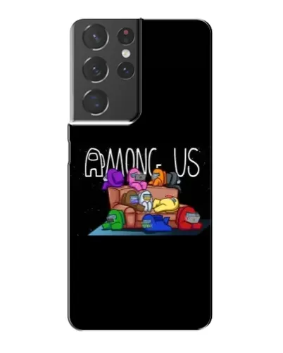 Чехол для Samsung Galaxy S21 Plus с картинкой «Логотип Among Us» Чехол для Samsung Galaxy S21 Plus с картинкой «Логотип Among Us»