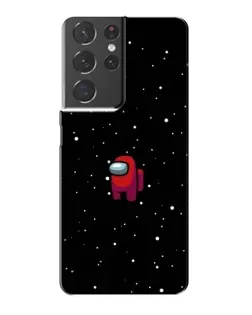Чехол для Samsung Galaxy S21 Plus с картинкой «Красный Among Us»