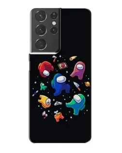 Чехол для Samsung Galaxy S21 Plus с картинкой «Among Us космос»