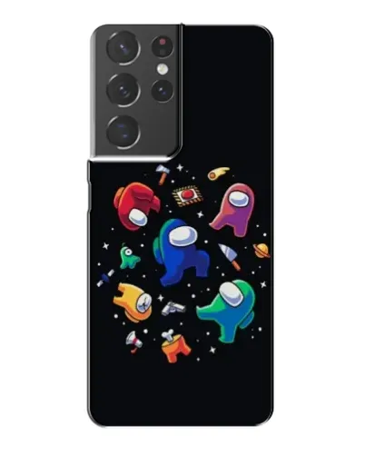 Чехол для Samsung Galaxy S21 Plus с картинкой «Among Us космос» Чехол для Samsung Galaxy S21 Plus с картинкой «Among Us космос»