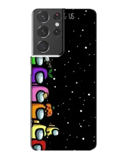 Чехол для Samsung Galaxy S21 Plus с картинкой «Команда Among Us»