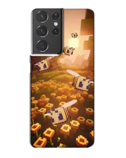 Чехол для Samsung Galaxy S21 Plus с картинкой «Поле подсолнухов»