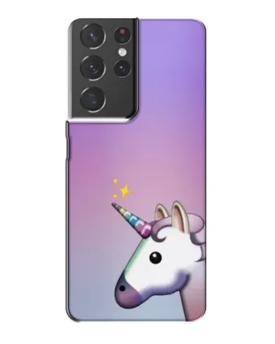 Чехол для Samsung Galaxy S21 Plus с картинкой «Единорог градиент» Чехол для Samsung Galaxy S21 Plus с картинкой «Единорог градиент»
