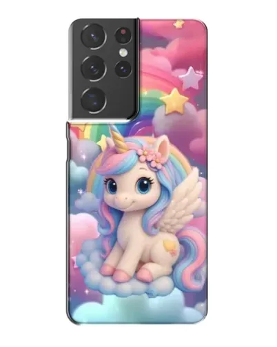 Чехол для Samsung Galaxy S21 Plus с картинкой «Маленький единорог» Чехол для Samsung Galaxy S21 Plus с картинкой «Маленький единорог»