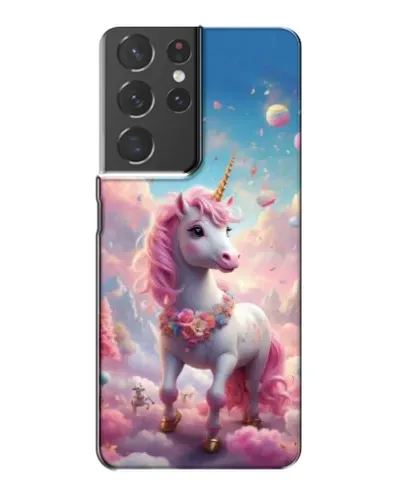Чехол для Samsung Galaxy S21 Plus с картинкой «Единорог среди облаков» Чехол для Samsung Galaxy S21 Plus с картинкой «Единорог среди облаков»