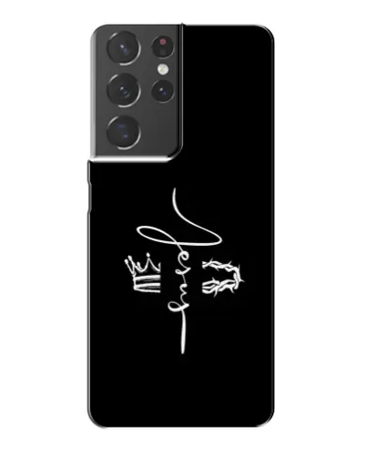 Чехол для Samsung Galaxy S21 Plus с картинкой «Король Славы Jesus»