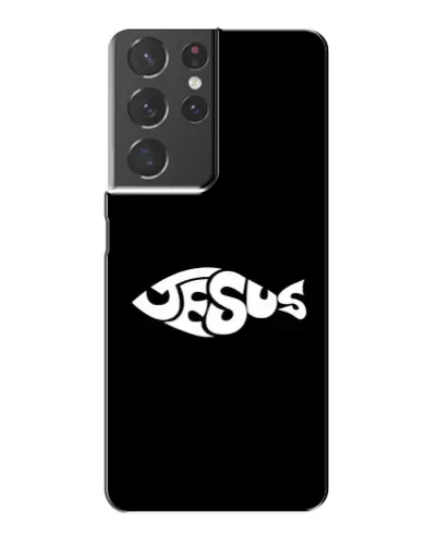 Чехол для Samsung Galaxy S21 Plus с картинкой «Рыба Jesus» Чехол для Samsung Galaxy S21 Plus с картинкой «Рыба Jesus»