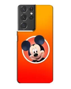Чехол для Samsung Galaxy S21 Plus с картинкой «Mickey в круге»