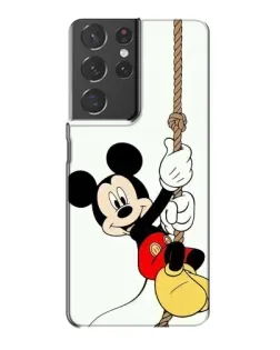 Чехол для Samsung Galaxy S21 Plus с картинкой «Mickey на канате»