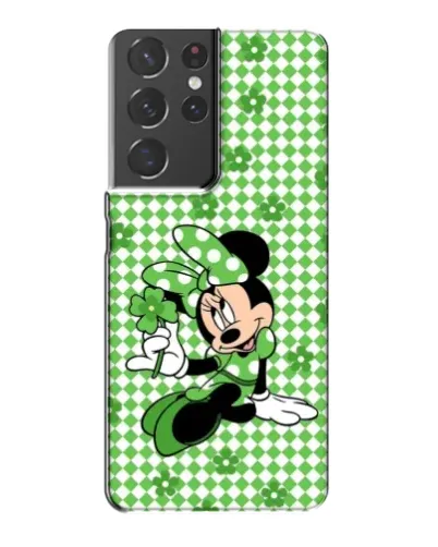 Чехол для Samsung Galaxy S21 Plus с картинкой «Mickey в клетку»