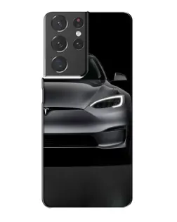 Чехол для Samsung Galaxy S21 Plus с картинкой «Tesla Model S Look»