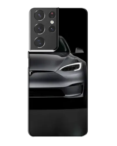 Чехол для Samsung Galaxy S21 Plus с картинкой «Tesla Model S Look»