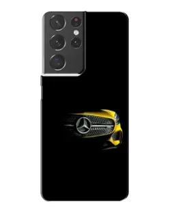 Чехол для Samsung Galaxy S21 Plus с картинкой «Mercedes — ретро стиль»
