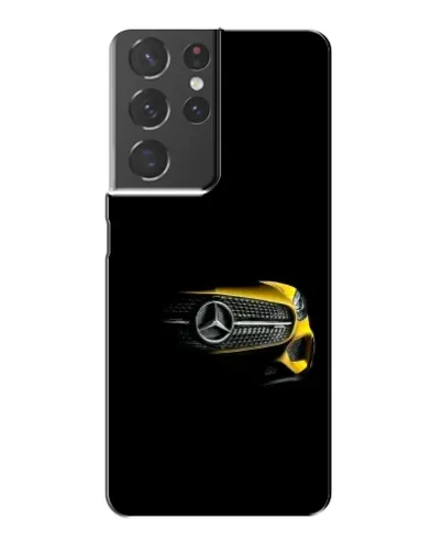Чехол для Samsung Galaxy S21 Plus с картинкой «Mercedes — ретро стиль»