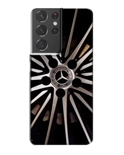 Чехол для Samsung Galaxy S21 Plus с картинкой «Диск Mercedes»