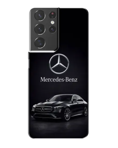 Чехол для Samsung Galaxy S21 Plus с картинкой «Mercedes — решетка радиатора»
