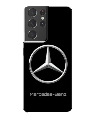 Чехол для Samsung Galaxy S21 Plus с картинкой «Mercedes Silver Logo»