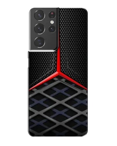 Чехол для Samsung Galaxy S21 Plus с картинкой «Mercedes Carbon Grid»