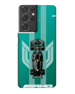 Чехол для Samsung Galaxy S21 Plus с картинкой «Mercedes AMG Petronas»