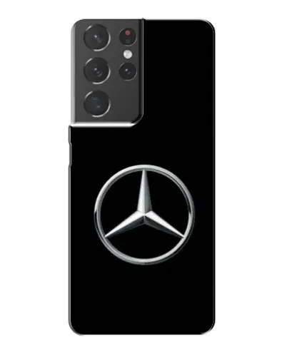 Чехол для Samsung Galaxy S21 Plus с картинкой «Mercedes классический лого»