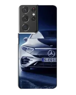 Чехол для Samsung Galaxy S21 Plus с картинкой «Mercedes EQ — будущее»