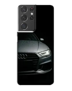 Чехол для Samsung Galaxy S21 Plus с картинкой «Audi — детализация кузова»