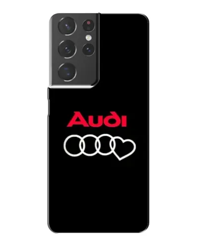 Чехол для Samsung Galaxy S21 Plus с картинкой «Логотип Audi Heart»