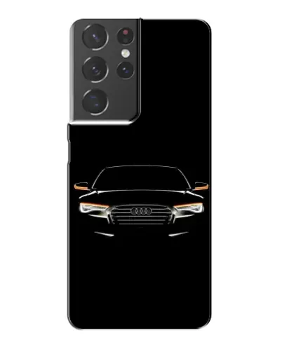 Чехол для Samsung Galaxy S21 Plus с картинкой «Audi — ночной контур»