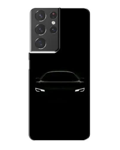 Чехол для Samsung Galaxy S21 Plus с картинкой «Взгляд Audi в темноте»