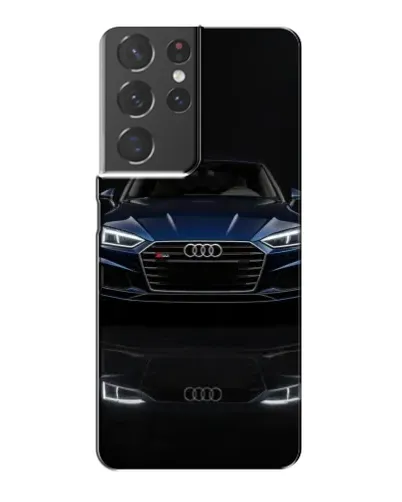 Чехол для Samsung Galaxy S21 Plus с картинкой «Audi — ночное отражение»