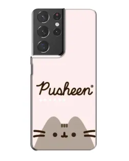 Чехол для Samsung Galaxy S21 Plus с картинкой «Pusheen логотип»