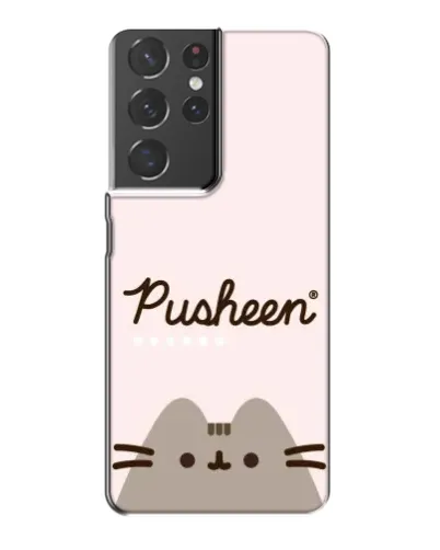 Чехол для Samsung Galaxy S21 Plus с картинкой «Pusheen логотип» Чехол для Samsung Galaxy S21 Plus с картинкой «Pusheen логотип»