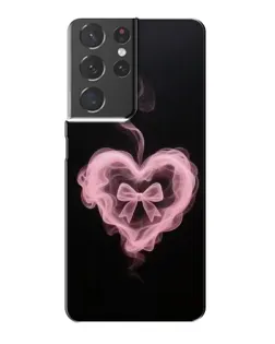 Чехол для Samsung Galaxy S21 Plus с картинкой «Дымчатое сердце»