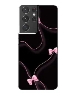 Чехол для Samsung Galaxy S21 Plus с картинкой «Розовые ленты»