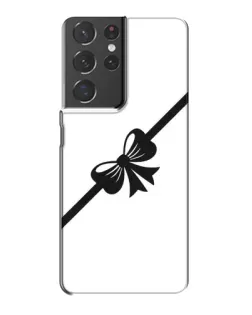 Чехол для Samsung Galaxy S21 Plus с картинкой «Диагональный бант»