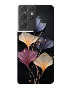 Чехол для Samsung Galaxy S21 Plus с картинкой «Лиловые цветы грации»