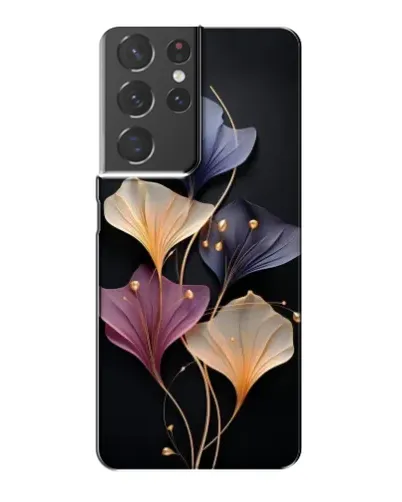Чехол для Samsung Galaxy S21 Plus с картинкой «Лиловые цветы грации»