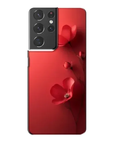 Чехол для Samsung Galaxy S21 Plus с картинкой «Маковые соцветия»