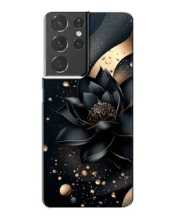 Чехол для Samsung Galaxy S21 Plus с картинкой «Черный лотос»