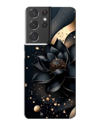 Чехол для Samsung Galaxy S21 Plus с картинкой «Черный лотос»