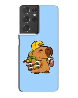 Чехол для Samsung Galaxy S21 Plus с картинкой «Капибара на скейте» Чехол для Samsung Galaxy S21 Plus с картинкой «Капибара на скейте»