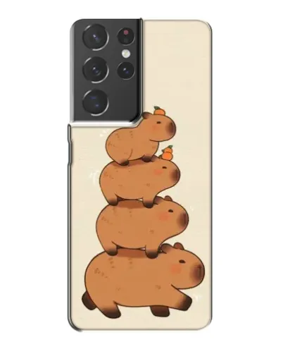 Чехол для Samsung Galaxy S21 Plus с картинкой «Башня из капибар» Чехол для Samsung Galaxy S21 Plus с картинкой «Башня из капибар»