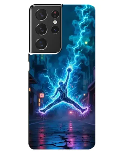Чехол для Samsung Galaxy S21 ultra с картинкой «Jordan Gold Jumpman»