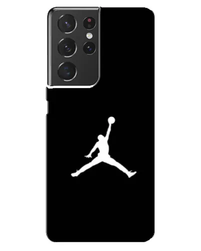 Чехол для Samsung Galaxy S21 ultra с картинкой «Jordan Silhouette»
