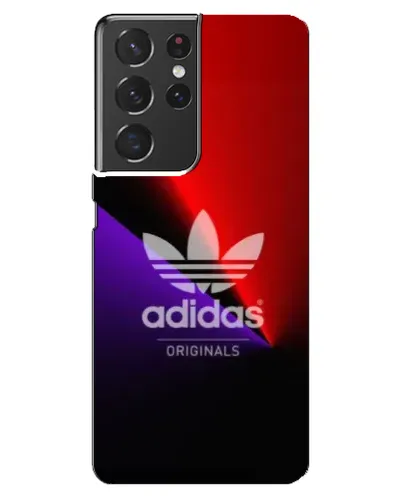 Чехол для Samsung Galaxy S21 ultra с картинкой «Adidas Red Neon»
