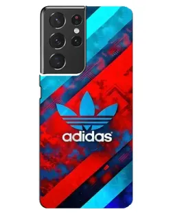 Чехол для Samsung Galaxy S21 ultra с картинкой «Абстракция Adidas»