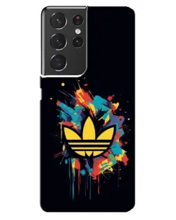 Чехол для Samsung Galaxy S21 ultra с картинкой «Adidas Splash»
