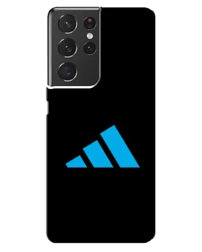 Чехол для Samsung Galaxy S21 ultra с картинкой «Adidas Cyan Logo»